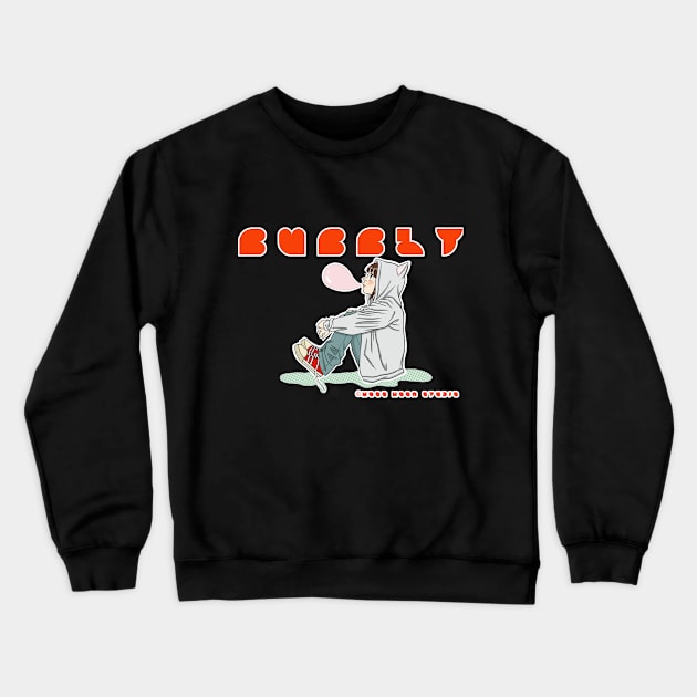 Bubbly Crewneck Sweatshirt by Moss Moon Studio